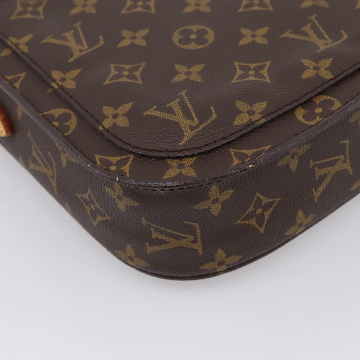 LOUIS VUITTON Monogram Saint Cloud GM Shoulder Bag M51242 LV Auth 199807A