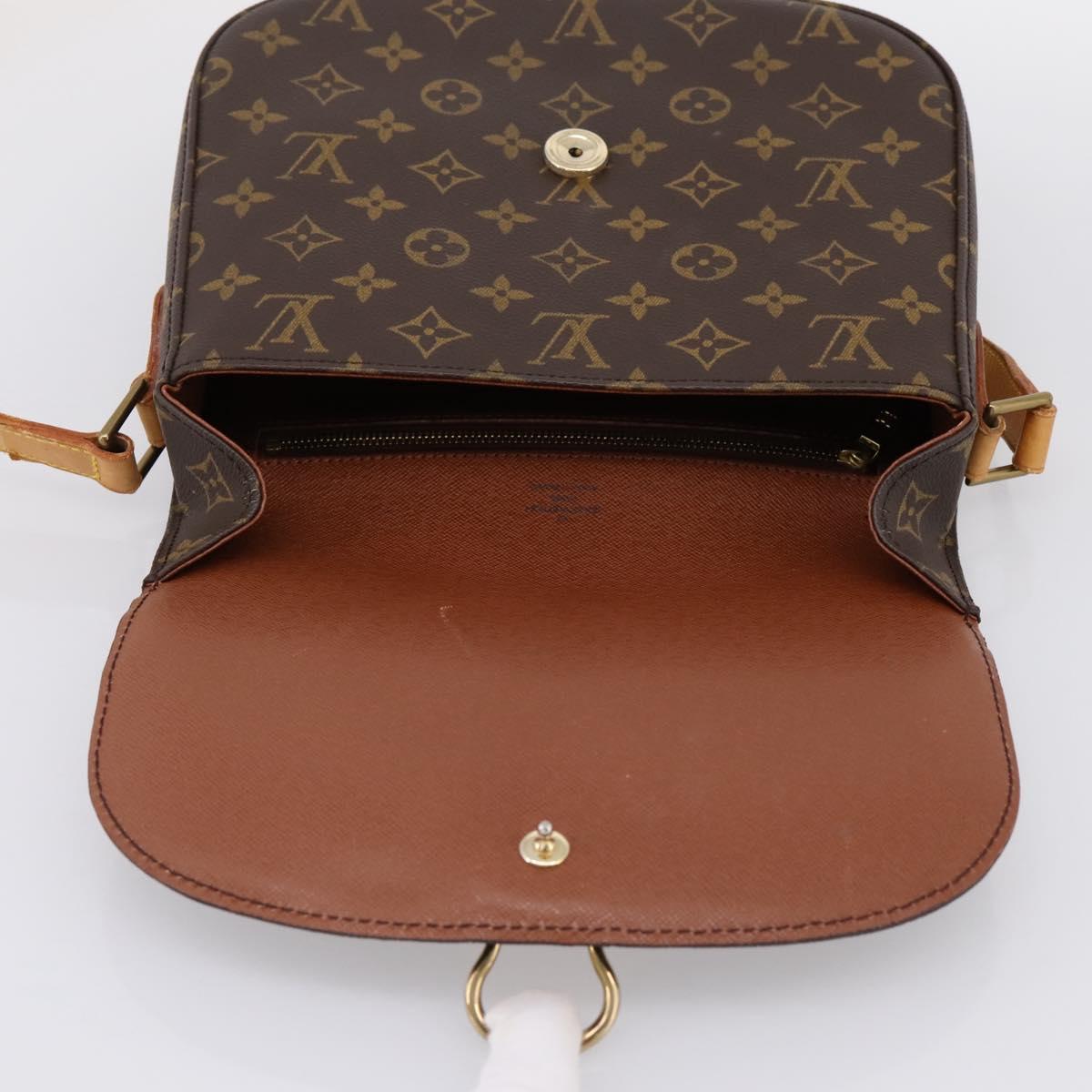 LOUIS VUITTON Monogram Saint Cloud GM Shoulder Bag M51242 LV Auth 199807A