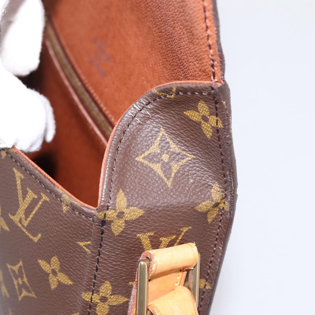 LOUIS VUITTON Monogram Saint Cloud GM Shoulder Bag M51242 LV Auth 199807A