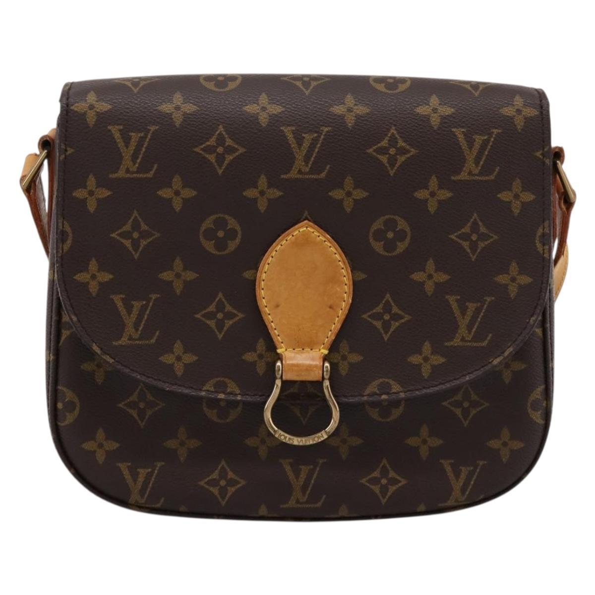 LOUIS VUITTON Monogram Saint Cloud GM Shoulder Bag M51242 LV Auth 199807A