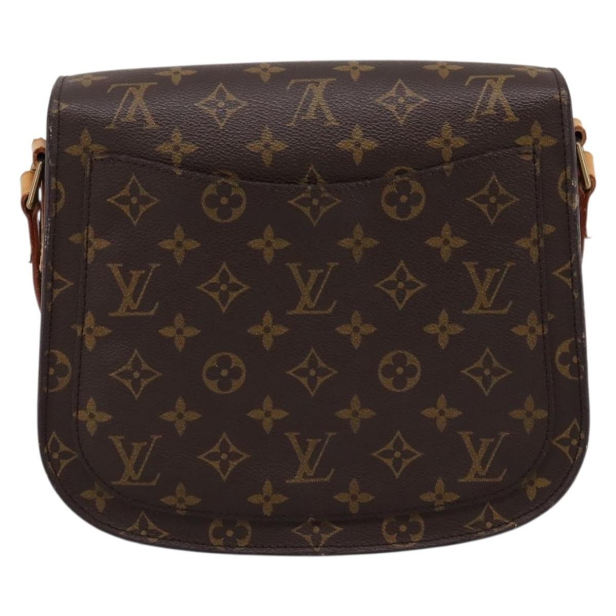 LOUIS VUITTON Monogram Saint Cloud GM Shoulder Bag M51242 LV Auth 199807A