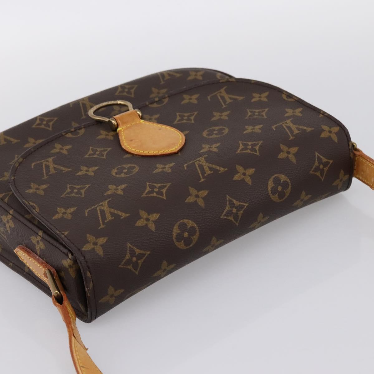 LOUIS VUITTON Monogram Saint Cloud GM Shoulder Bag M51242 LV Auth 199807A