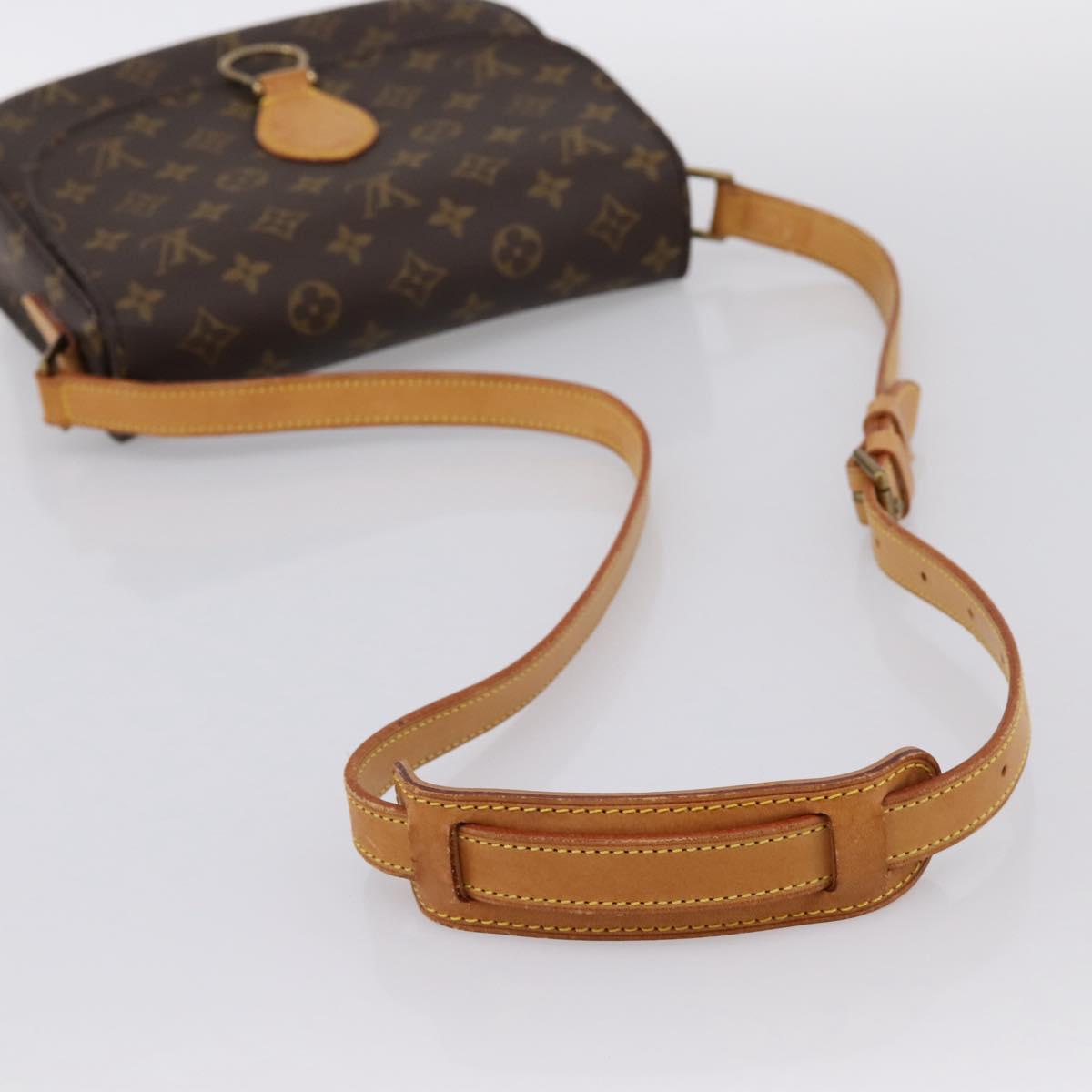 LOUIS VUITTON Monogram Saint Cloud GM Shoulder Bag M51242 LV Auth 199807A