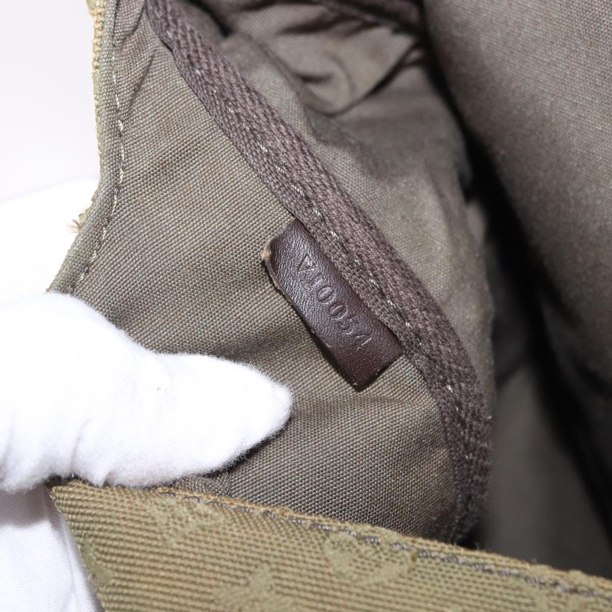 LOUIS VUITTON Monogram Mini Sac Maman Bag TST Khaki M42351 LV Auth 199817