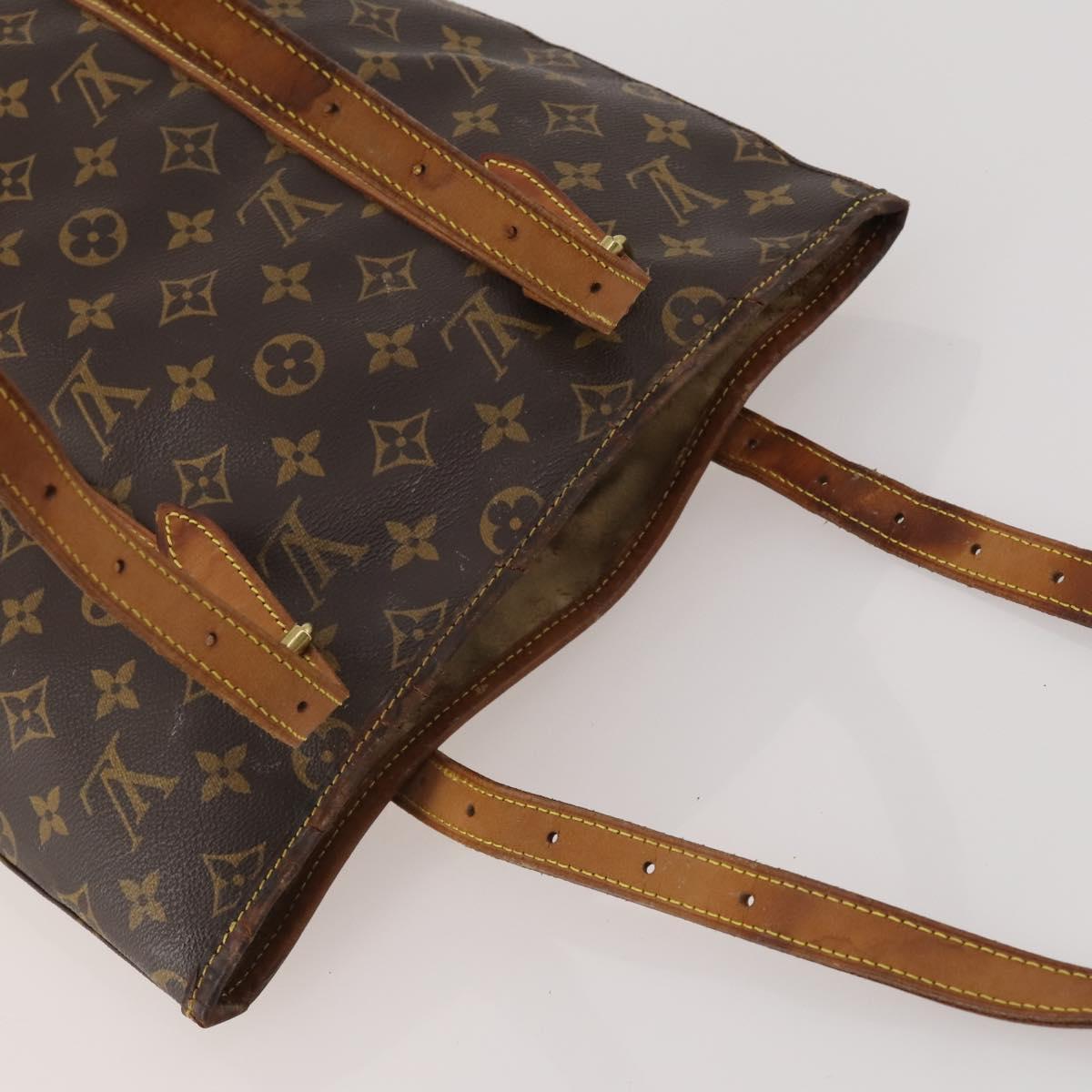 LOUIS VUITTON Monogram Bucket GM Shoulder Bag M42236 LV Auth 199819