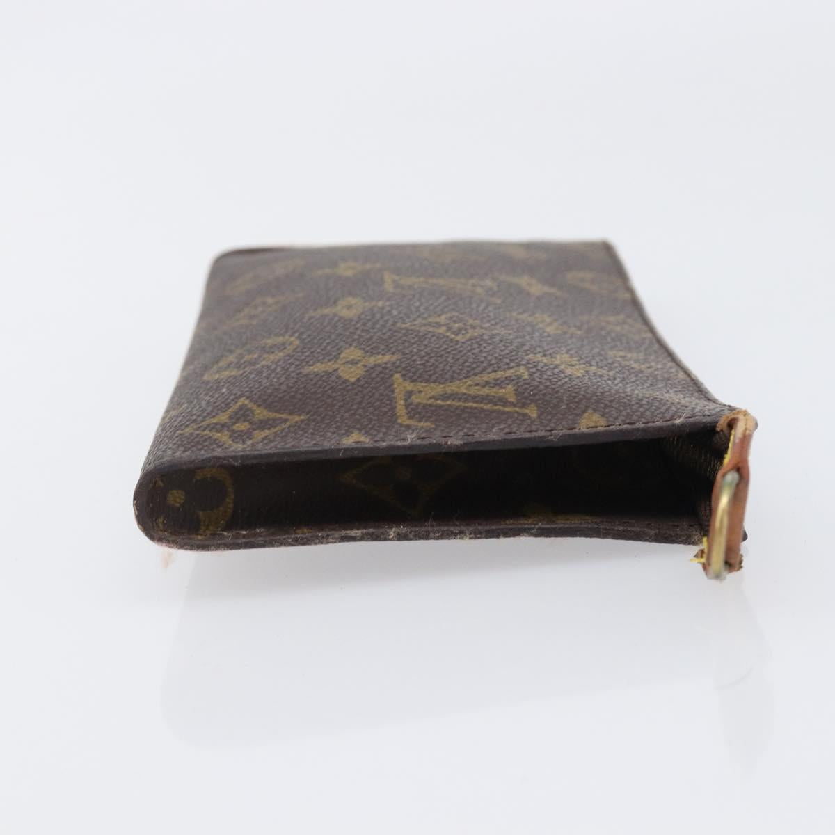 LOUIS VUITTON Monogram Bucket GM Accessory Pouch LV Auth 199820