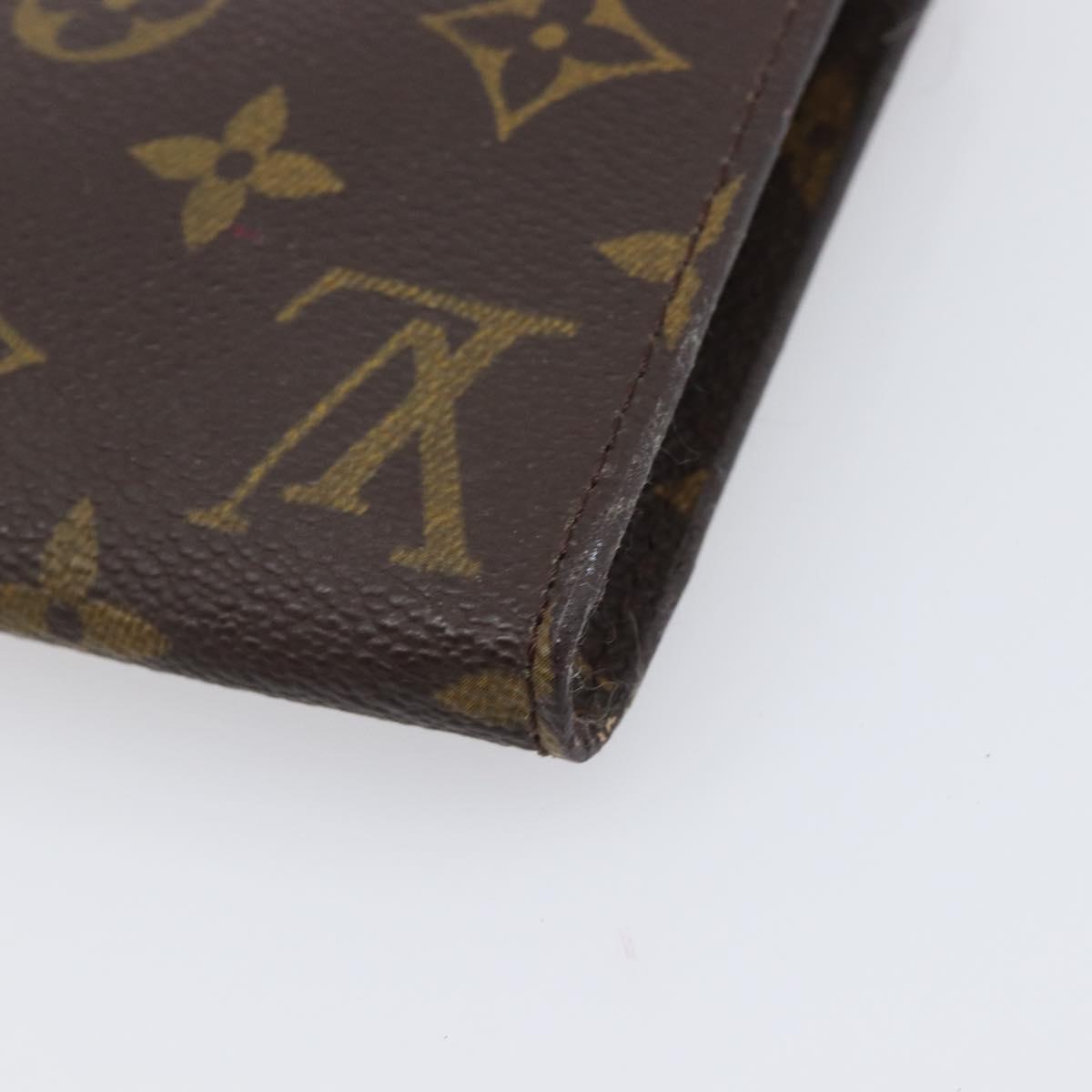LOUIS VUITTON Monogram Bucket GM Accessory Pouch LV Auth 199821
