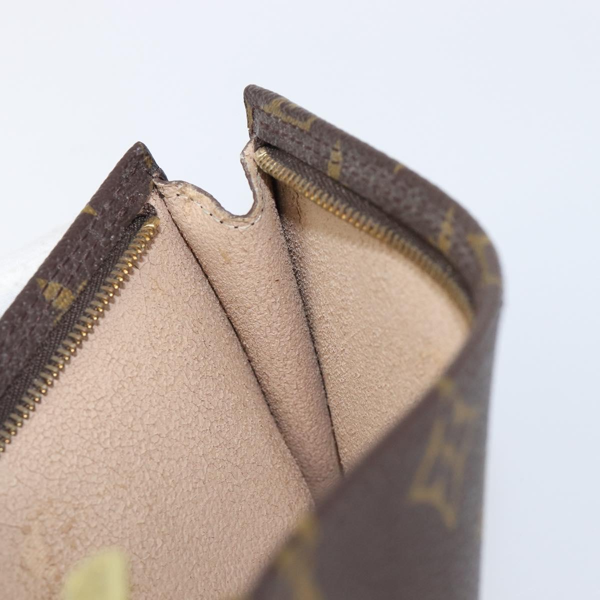 LOUIS VUITTON Monogram Bucket GM Accessory Pouch LV Auth 199821