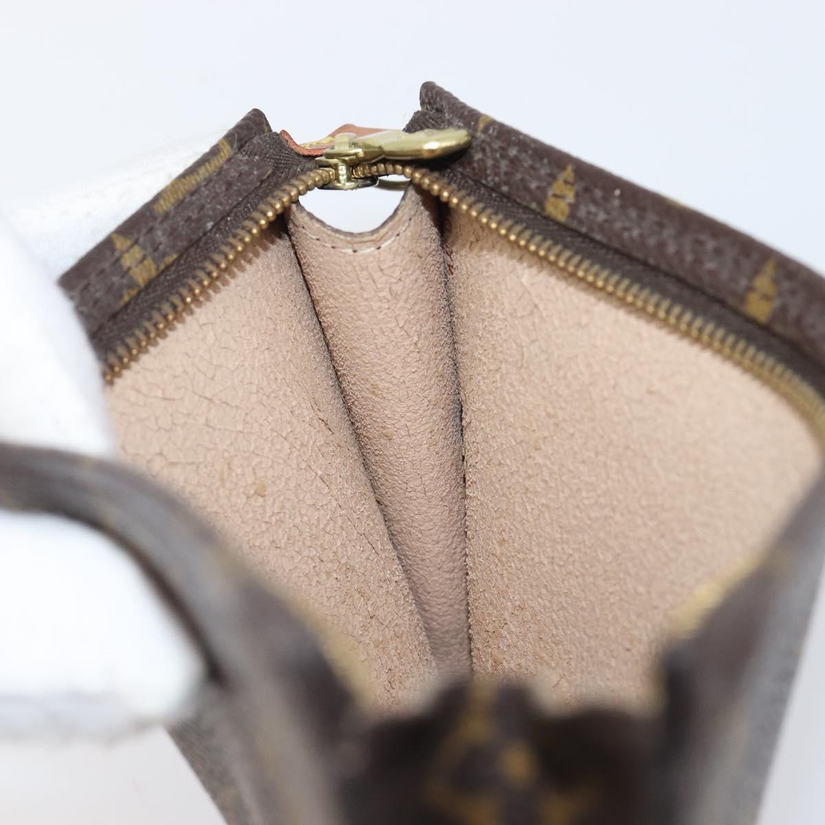 LOUIS VUITTON Monogram Bucket GM Accessory Pouch LV Auth 199821