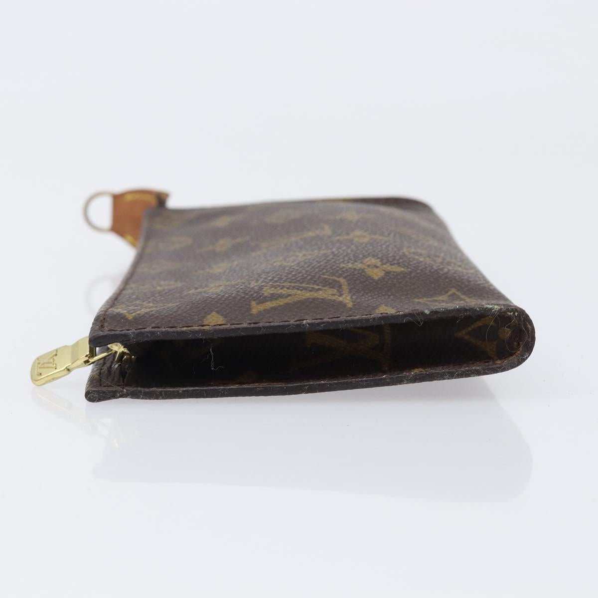 LOUIS VUITTON Monogram Bucket GM Accessory Pouch LV Auth 199821