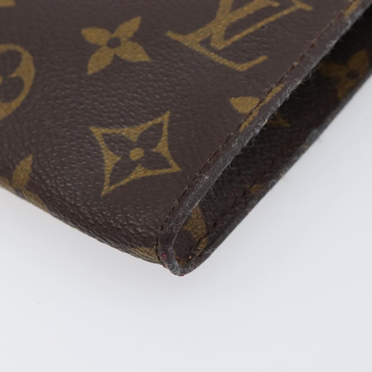 LOUIS VUITTON Monogram Bucket GM Accessory Pouch LV Auth 199821