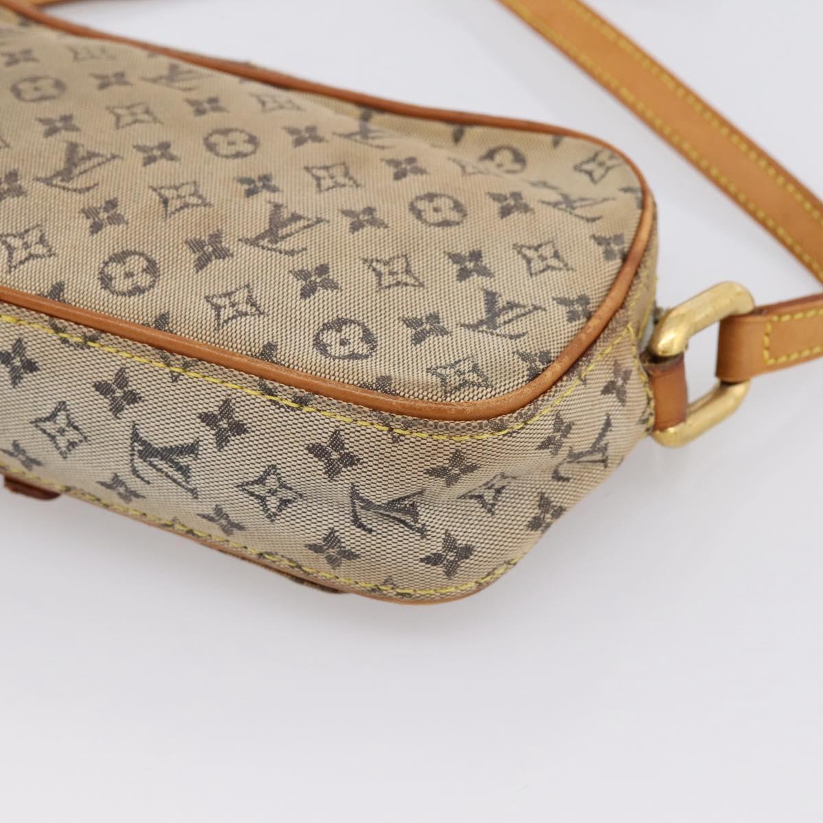 LOUIS VUITTON Monogram Mini Juliet MM Shoulder Bag Blue M92004 LV Auth 199822
