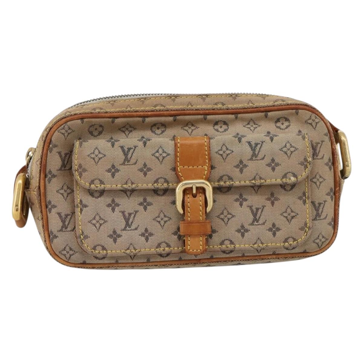 LOUIS VUITTON Monogram Mini Juliet MM Shoulder Bag Blue M92004 LV Auth 199822