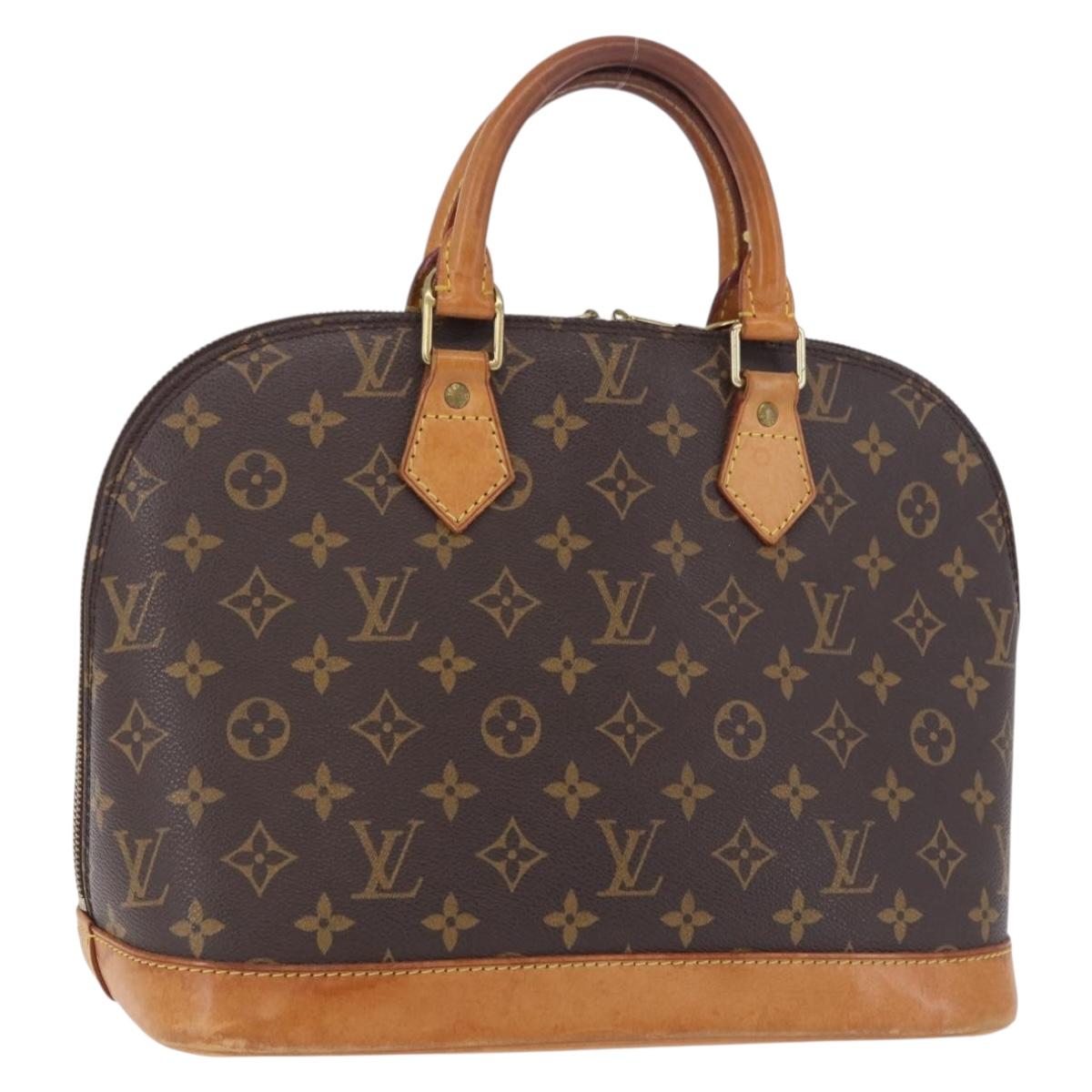 LOUIS VUITTON Monogram Alma Hand Bag M51130 LV Auth 199834A