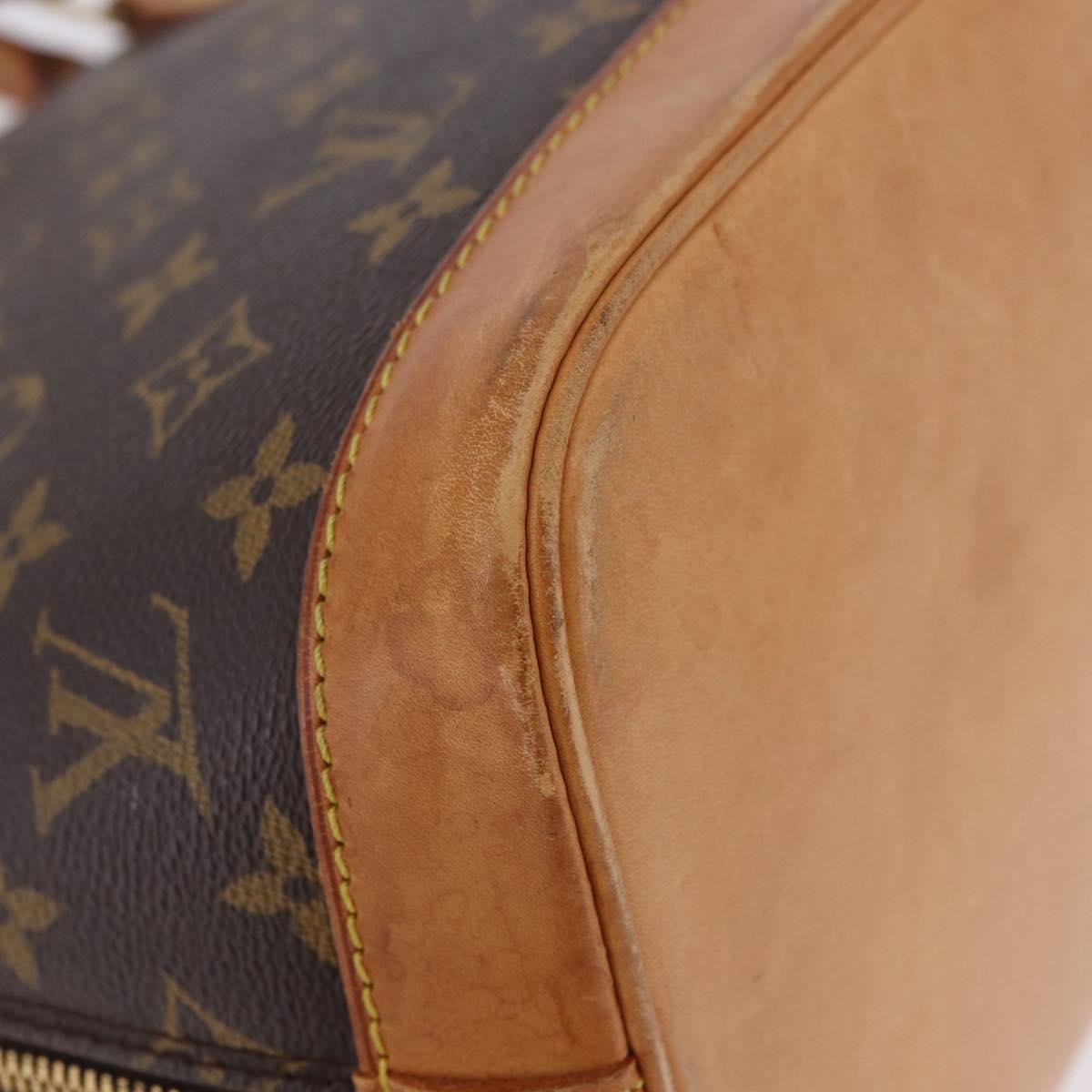 LOUIS VUITTON Monogram Alma Hand Bag M51130 LV Auth 199834A