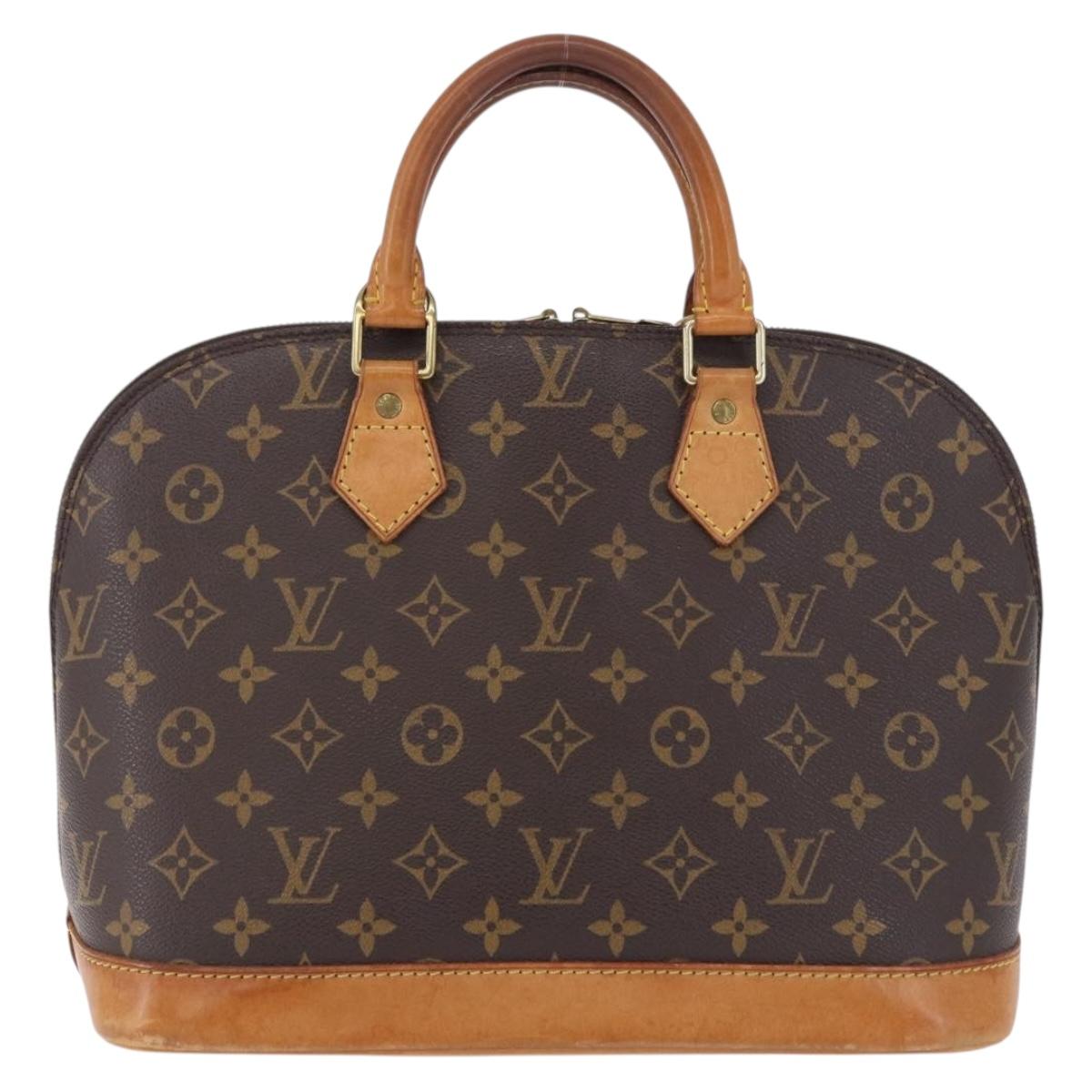 LOUIS VUITTON Monogram Alma Hand Bag M51130 LV Auth 199834A