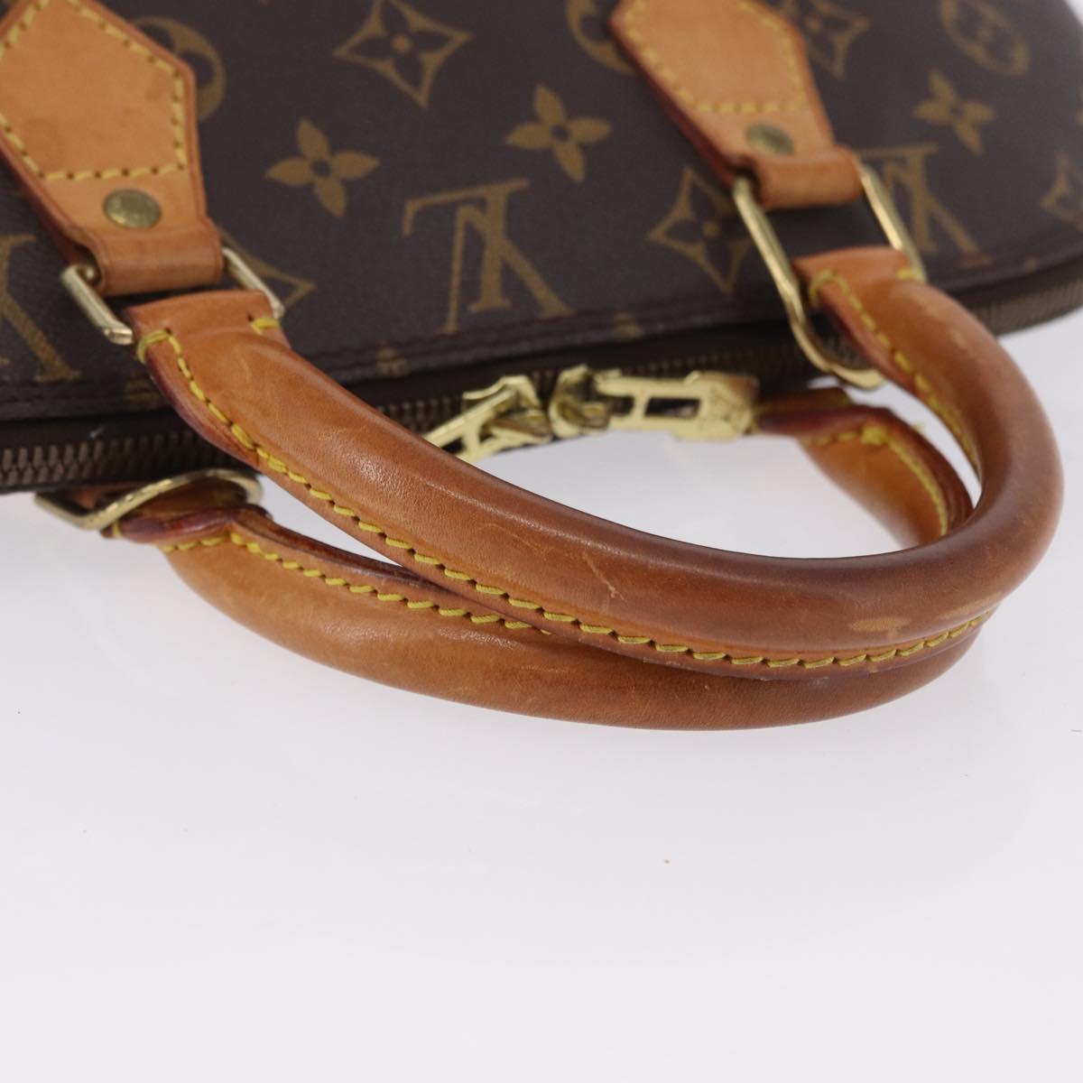 LOUIS VUITTON Monogram Alma Hand Bag M51130 LV Auth 199834A