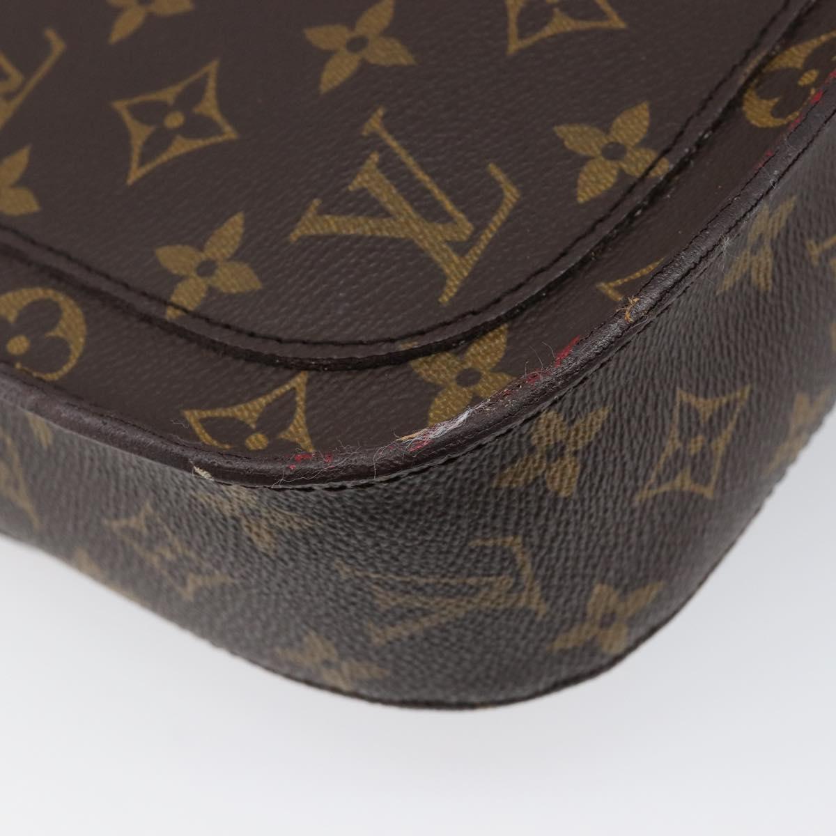 LOUIS VUITTON Monogram Saint Cloud GM Shoulder Bag M51242 LV Auth 199835A