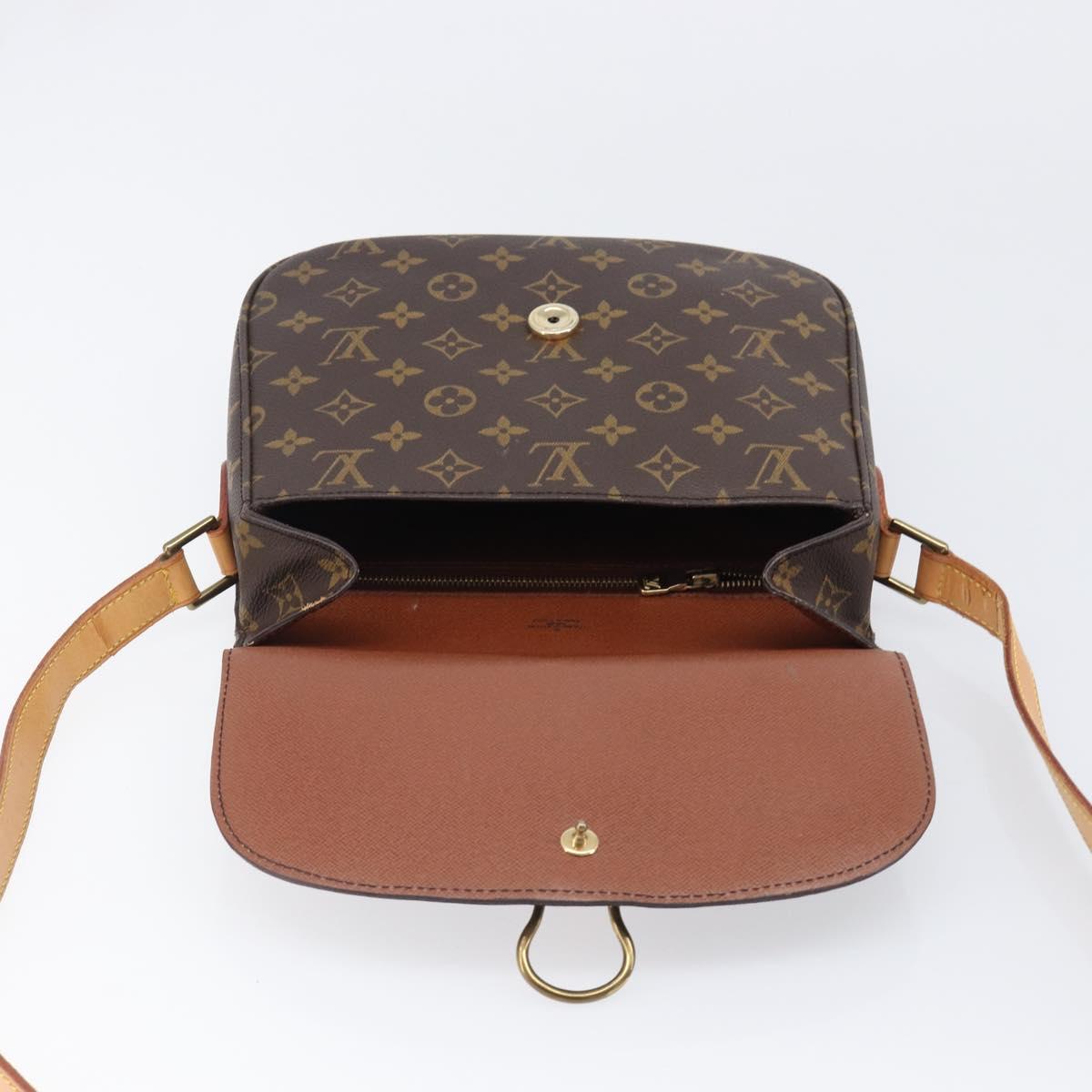 LOUIS VUITTON Monogram Saint Cloud GM Shoulder Bag M51242 LV Auth 199835A