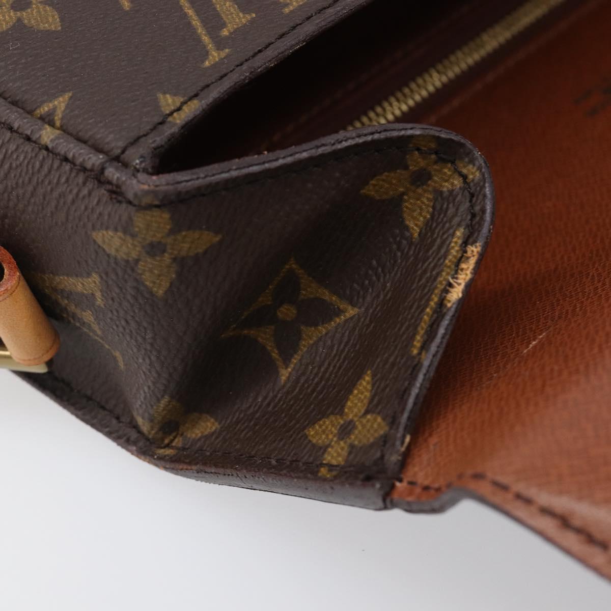 LOUIS VUITTON Monogram Saint Cloud GM Shoulder Bag M51242 LV Auth 199835A