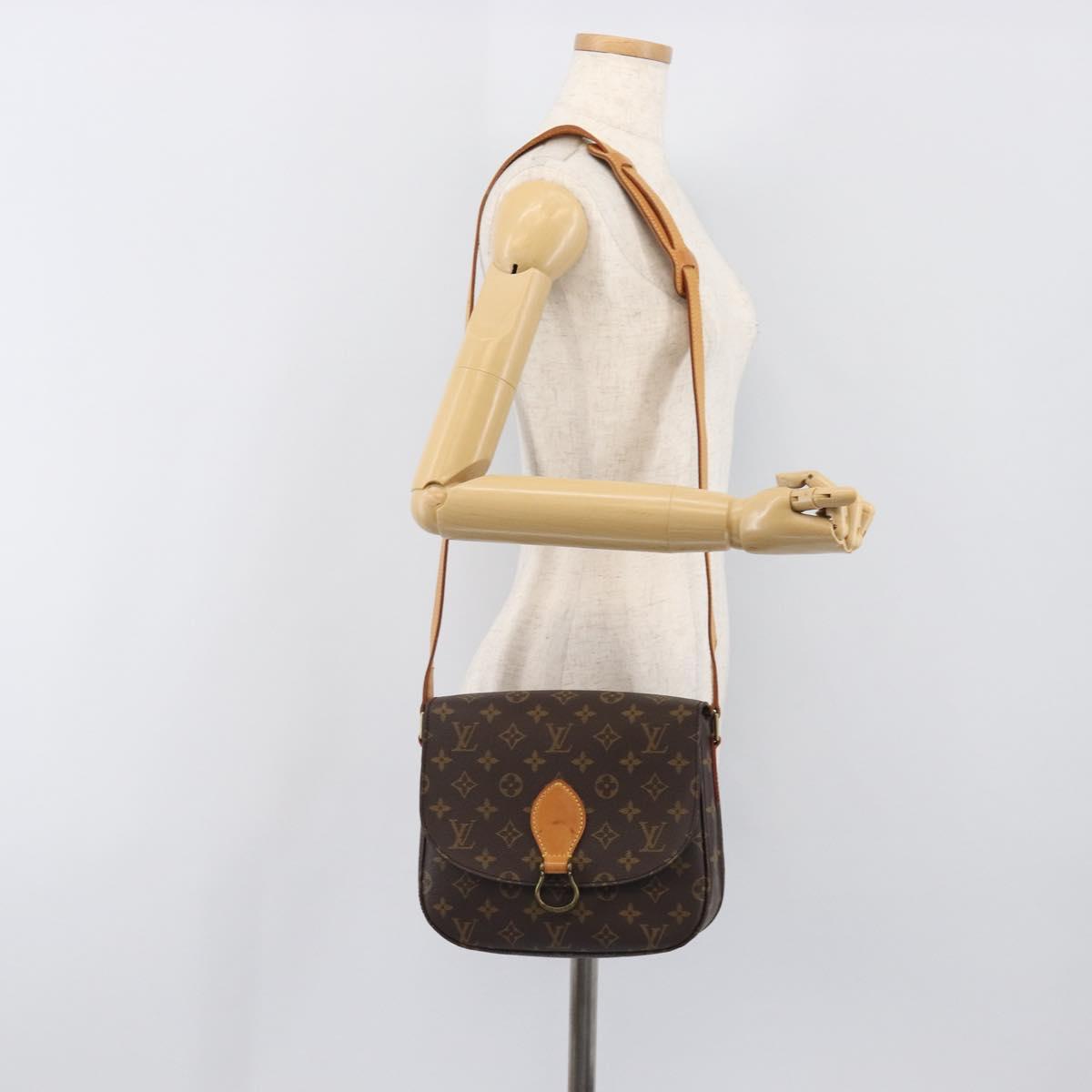 LOUIS VUITTON Monogram Saint Cloud GM Shoulder Bag M51242 LV Auth 199835A