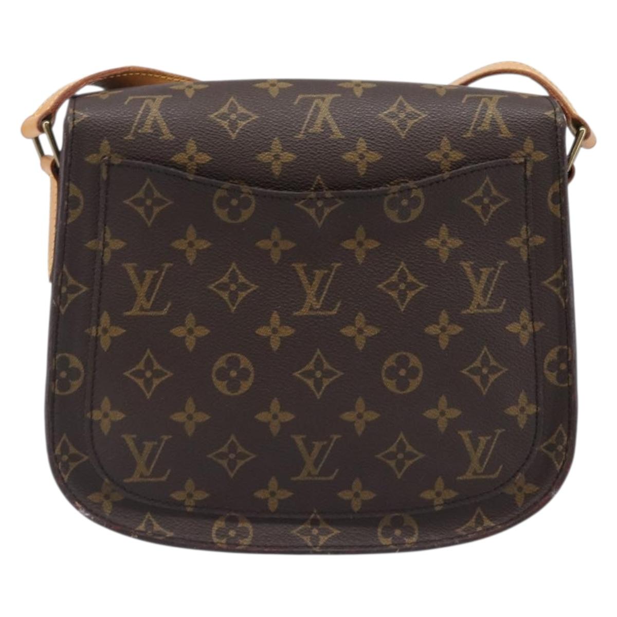 LOUIS VUITTON Monogram Saint Cloud GM Shoulder Bag M51242 LV Auth 199835A
