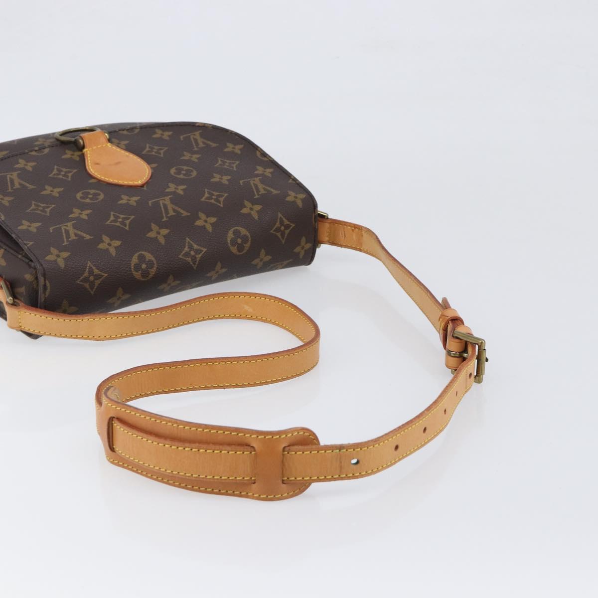 LOUIS VUITTON Monogram Saint Cloud GM Shoulder Bag M51242 LV Auth 199835A
