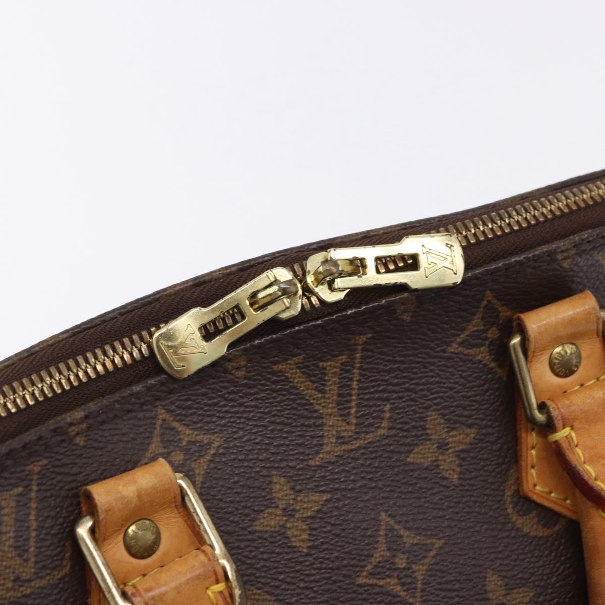 LOUIS VUITTON Monogram Alma Hand Bag M51130 LV Auth 199838