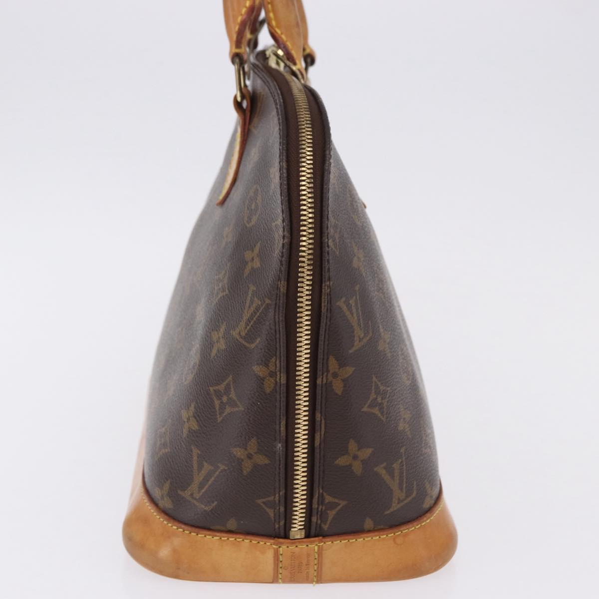 LOUIS VUITTON Monogram Alma Hand Bag M51130 LV Auth 199838