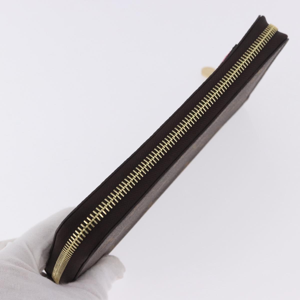 LOUIS VUITTON Monogram sun yitian Zippy Wallet Wallet M83689 LV Auth 199848SAM