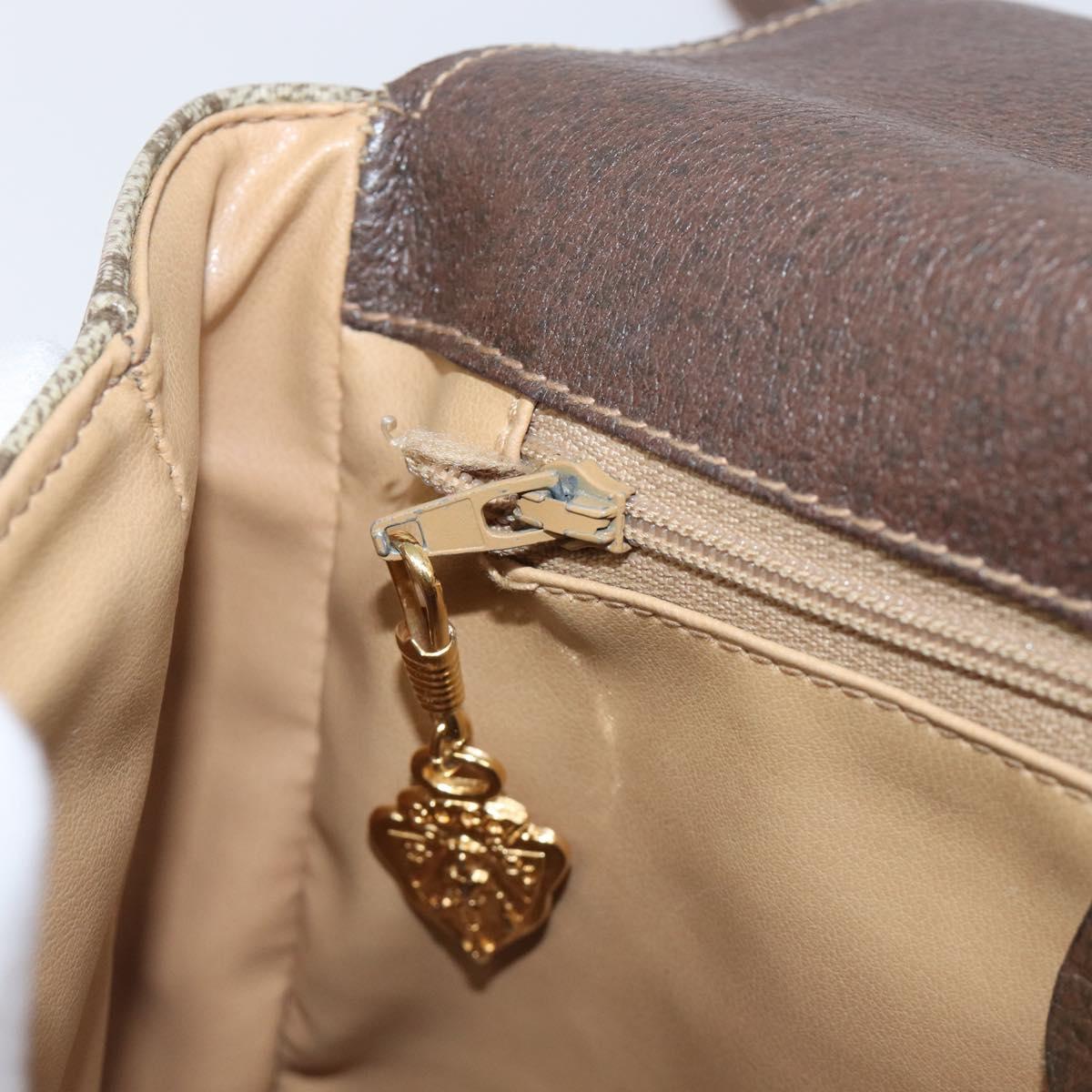 GUCCI GG Supreme Shoulder Bag PVC Beige Gold 001 115 6425 9411 Auth 199858