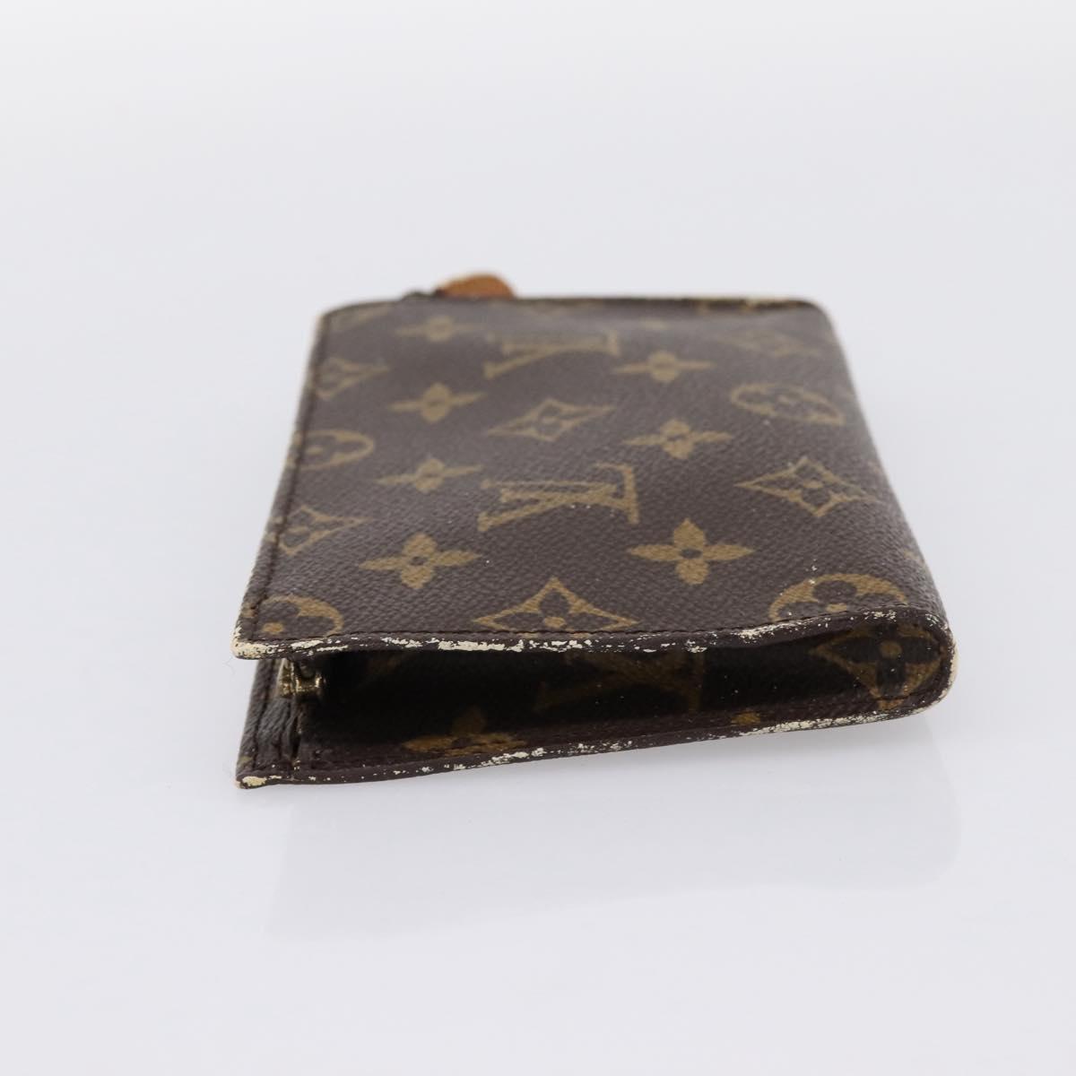 LOUIS VUITTON Monogram Bucket PM Accessory Pouch LV Auth 199862