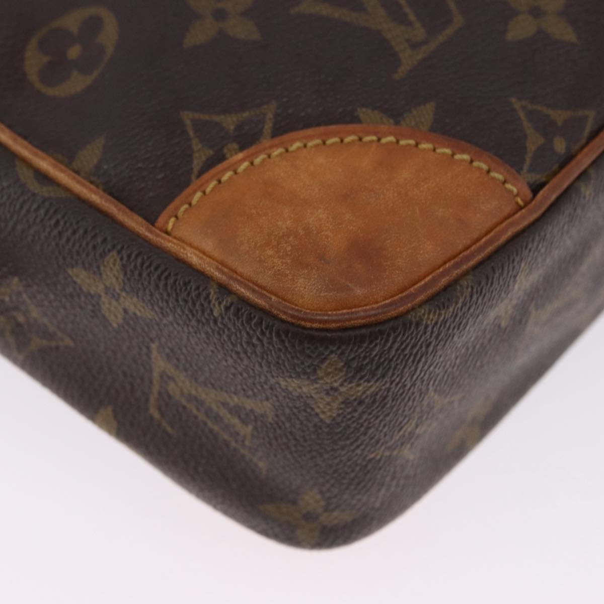 LOUIS VUITTON Monogram Compiegne 28 Clutch Bag M51845 LV Auth 199868