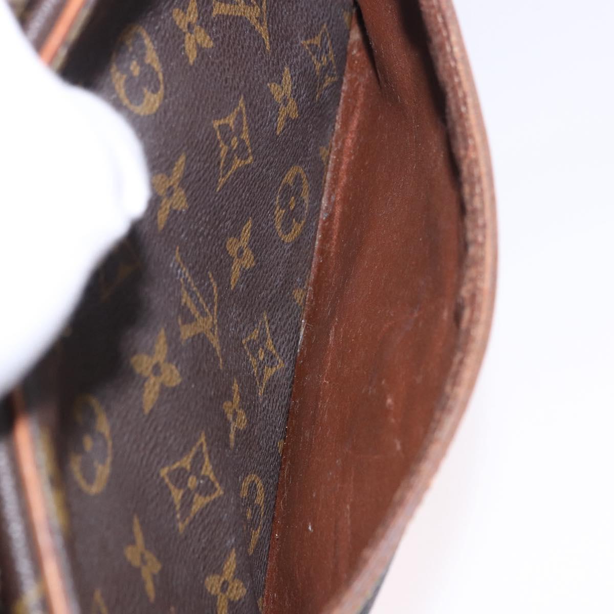LOUIS VUITTON Monogram Compiegne 28 Clutch Bag M51845 LV Auth 199868