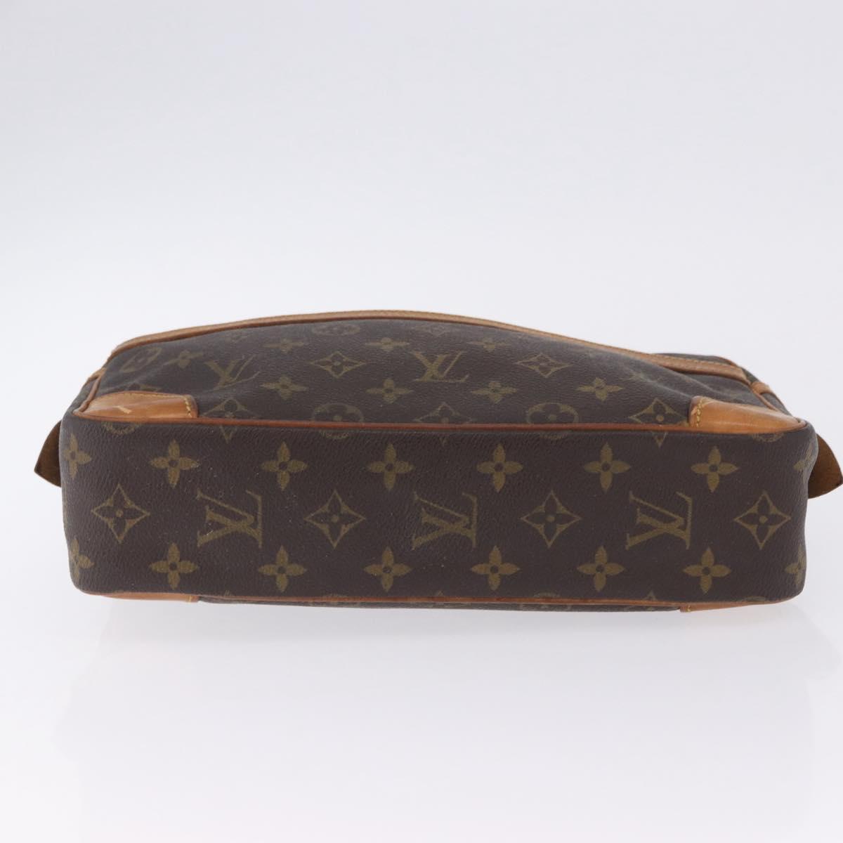 LOUIS VUITTON Monogram Compiegne 28 Clutch Bag M51845 LV Auth 199868