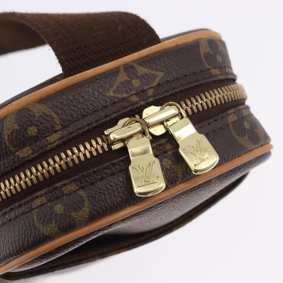 LOUIS VUITTON Monogram Pochette Gange Shoulder Bag M51870 LV Auth 199869A