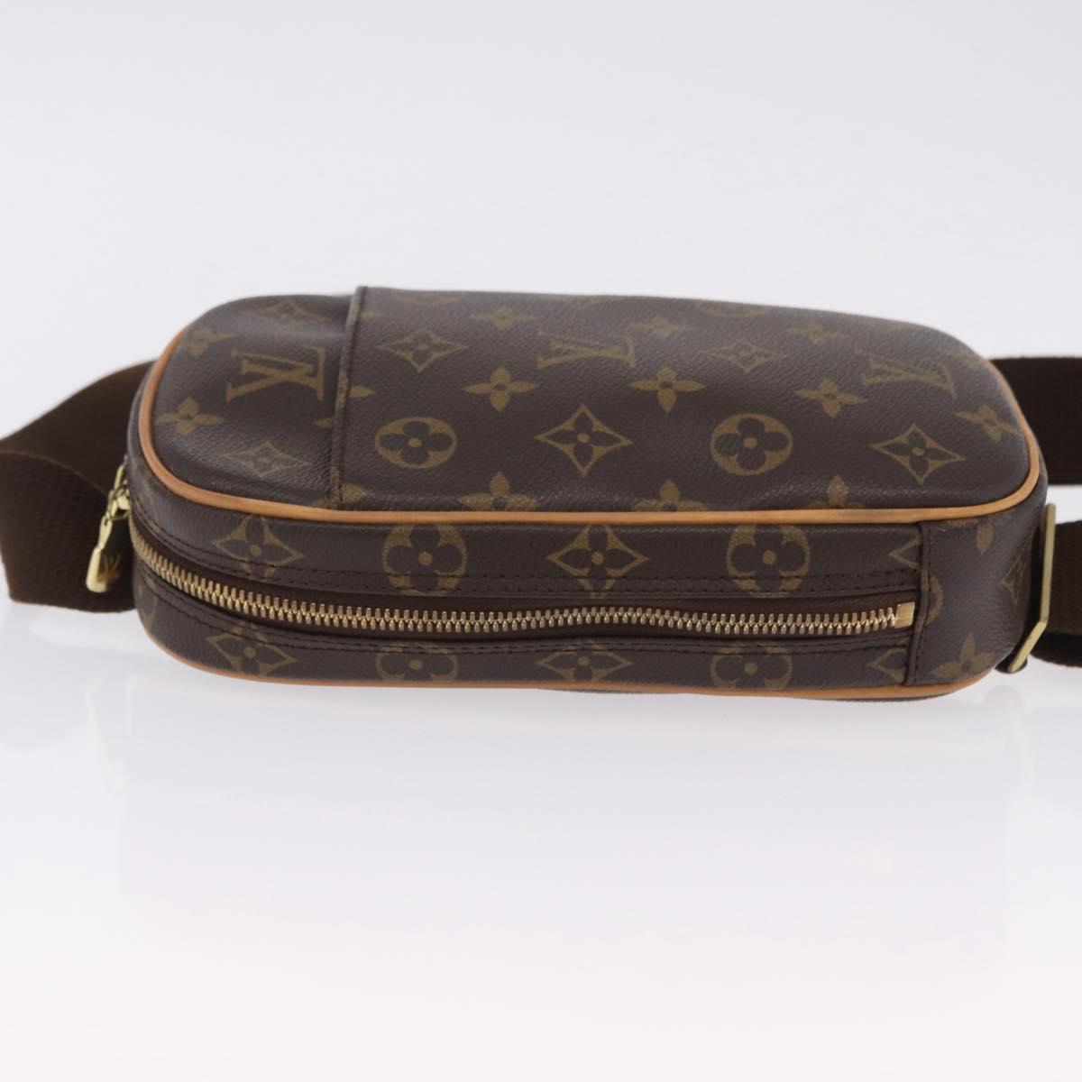 LOUIS VUITTON Monogram Pochette Gange Shoulder Bag M51870 LV Auth 199869A
