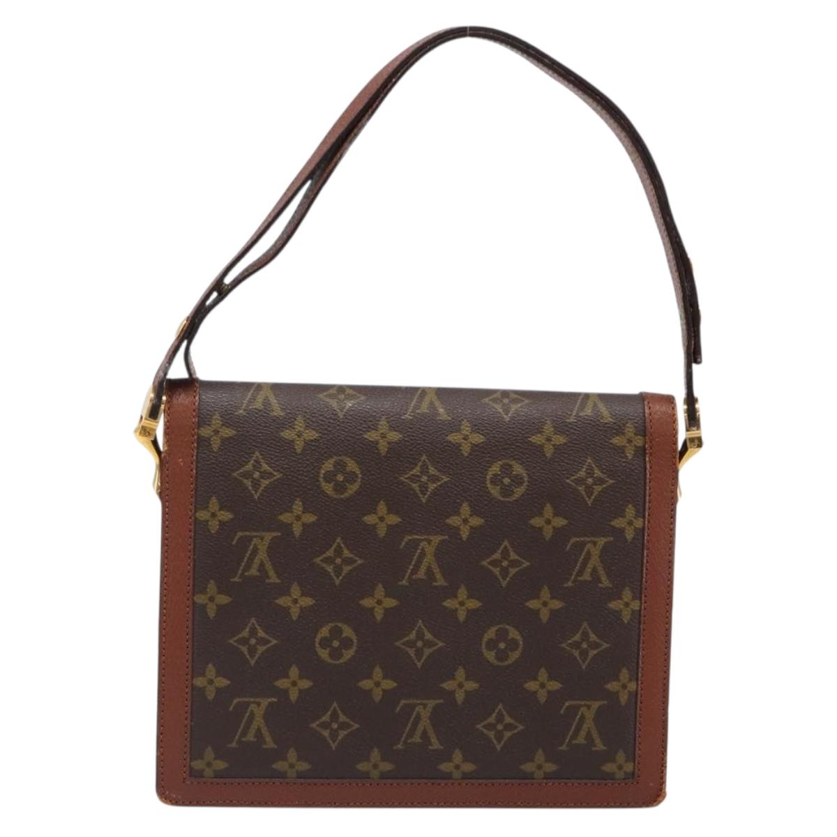 LOUIS VUITTON Monogram Dauphines Shoulder Bag No.203 LV Auth 199877A