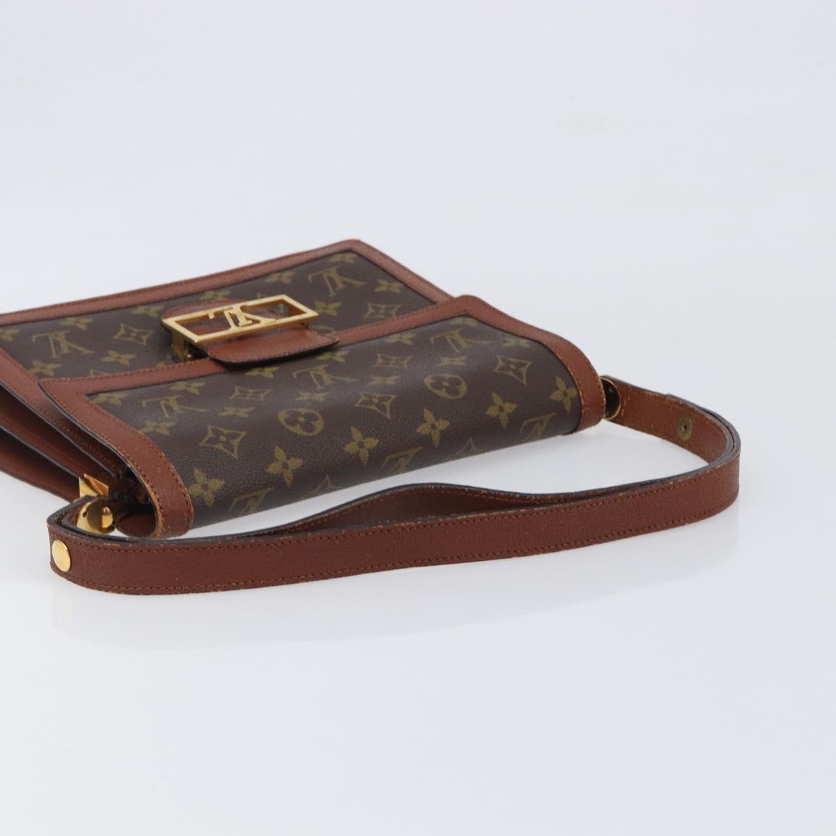 LOUIS VUITTON Monogram Dauphines Shoulder Bag No.203 LV Auth 199877A