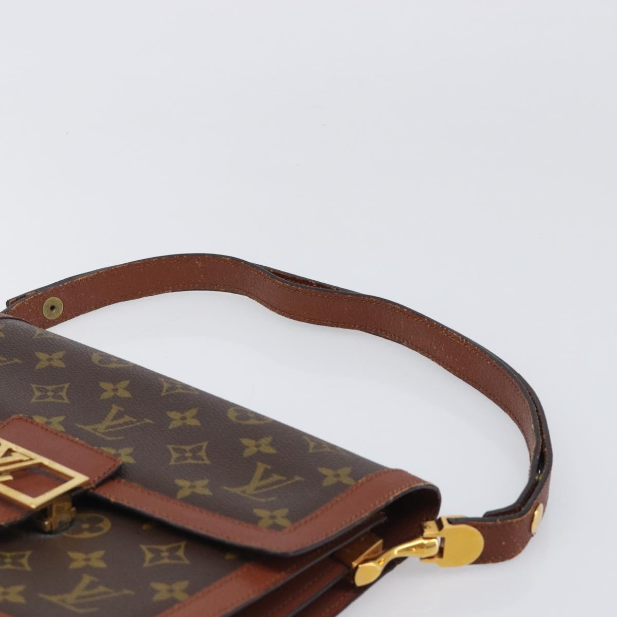 LOUIS VUITTON Monogram Dauphines Shoulder Bag No.203 LV Auth 199877A