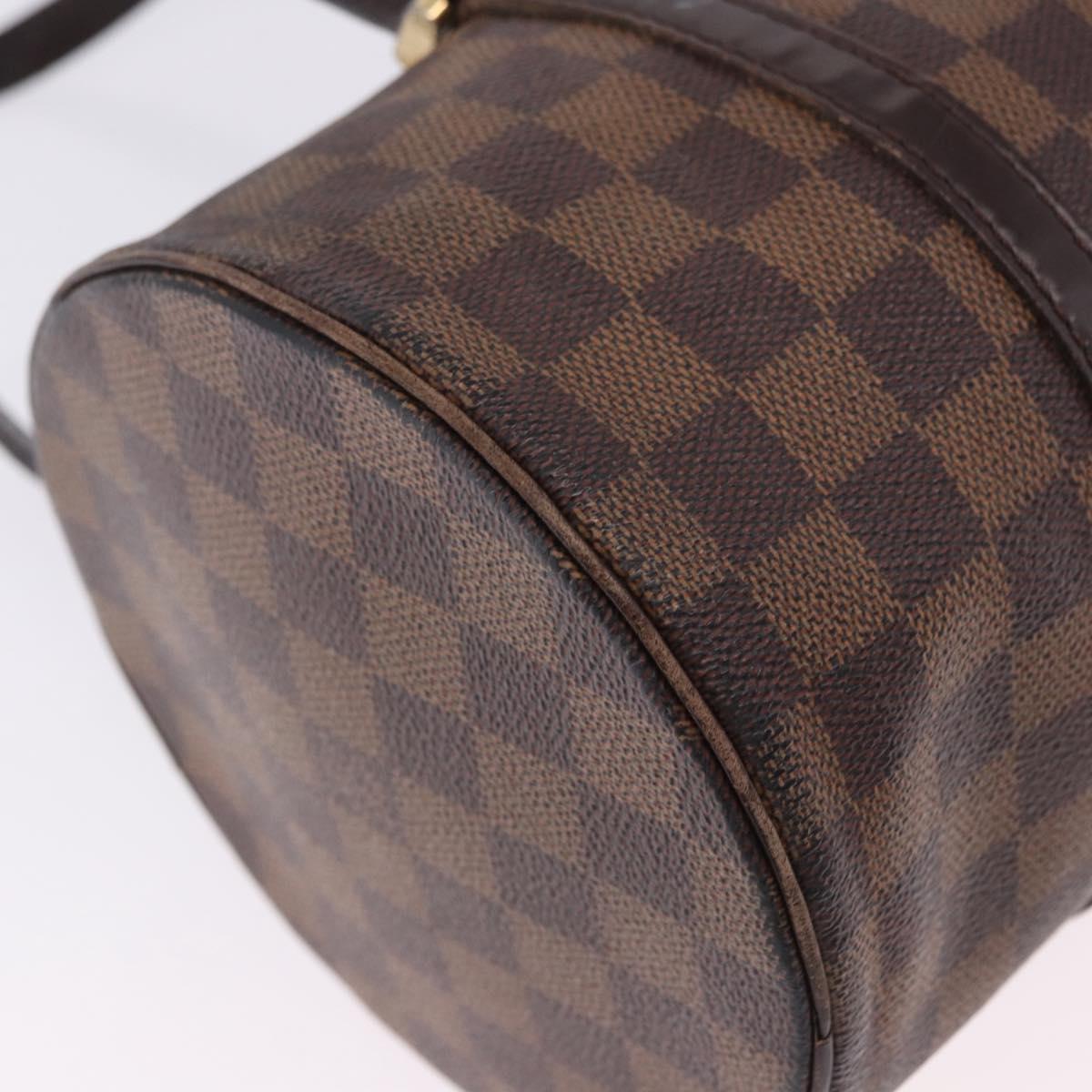 LOUIS VUITTON Damier Ebene Papillon 30 Hand Bag N51303 LV Auth 199884