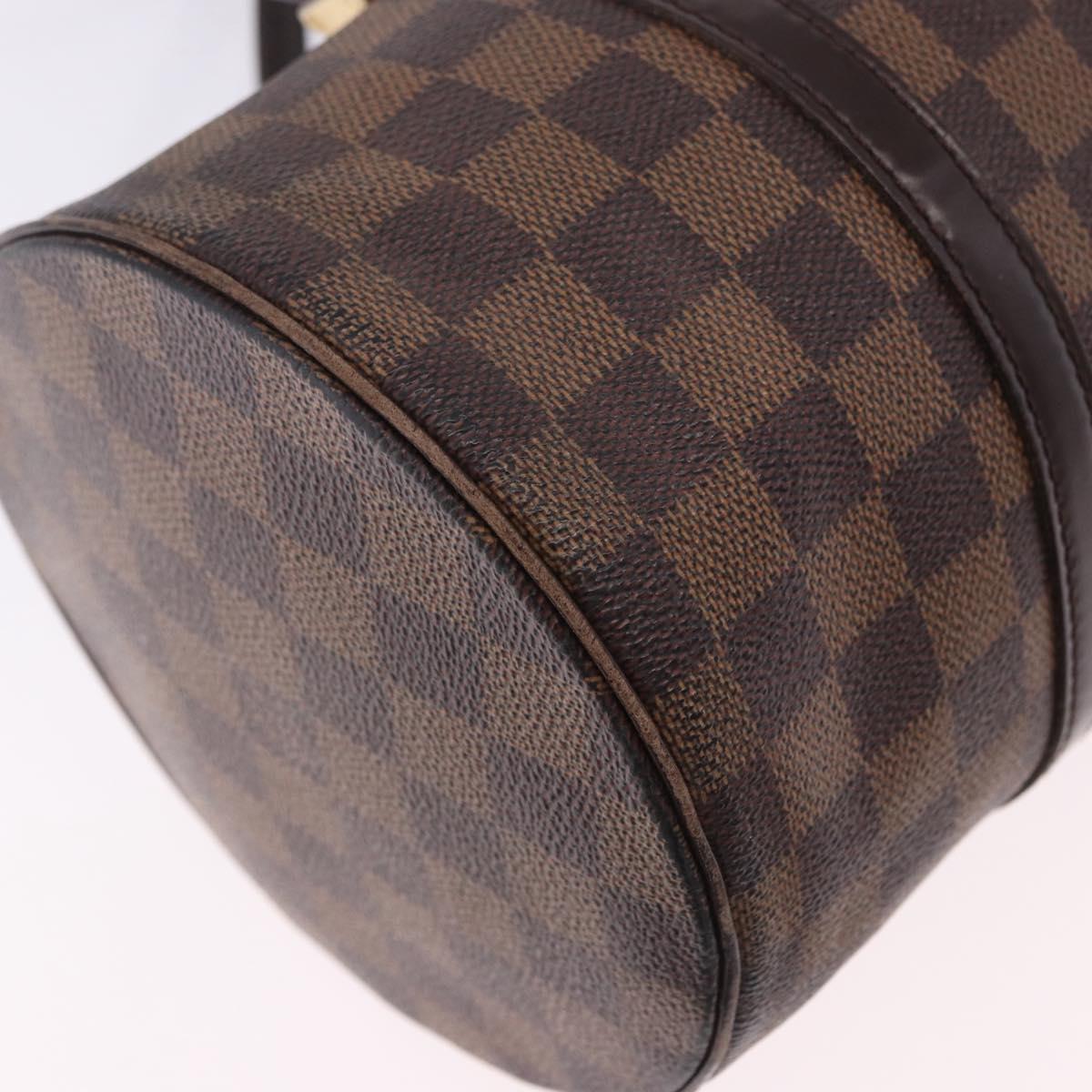 LOUIS VUITTON Damier Ebene Papillon 30 Hand Bag N51303 LV Auth 199884