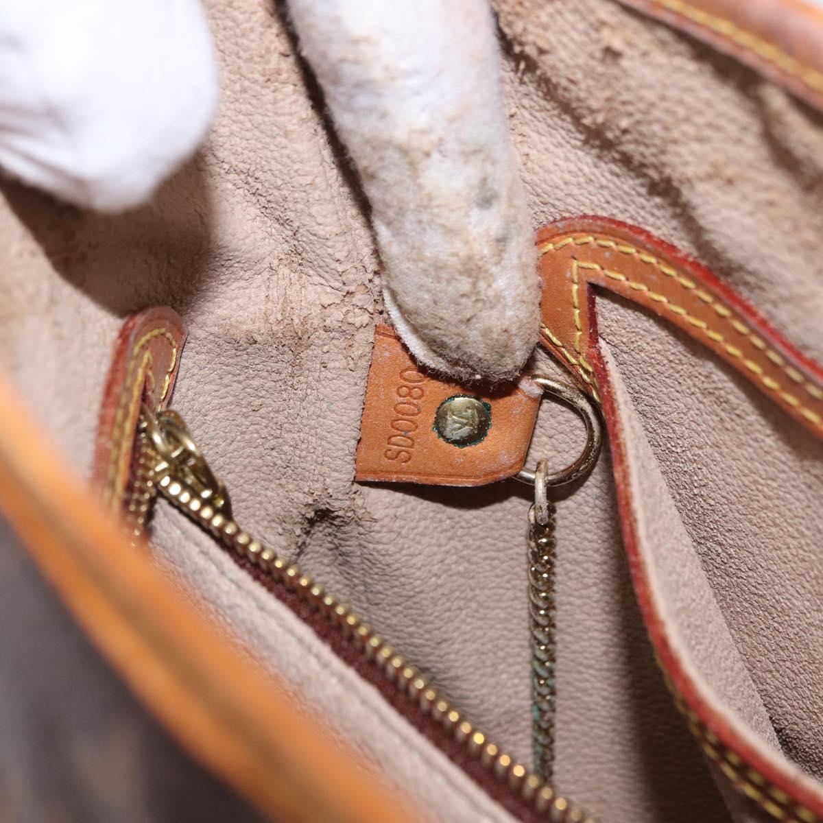 LOUIS VUITTON Monogram Bucket PM Shoulder Bag M42238 LV Auth 199887