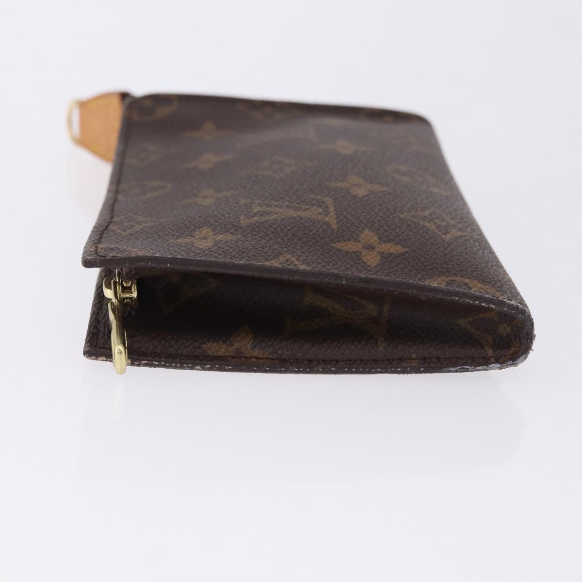 LOUIS VUITTON Monogram Bucket PM Accessory Pouch LV Auth 199888