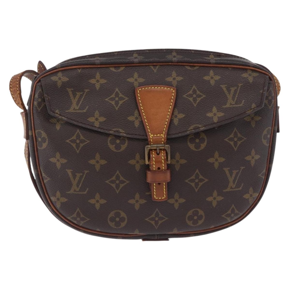 LOUIS VUITTON Monogram Jeune Fille MM Shoulder Bag M51226 LV Auth 199889