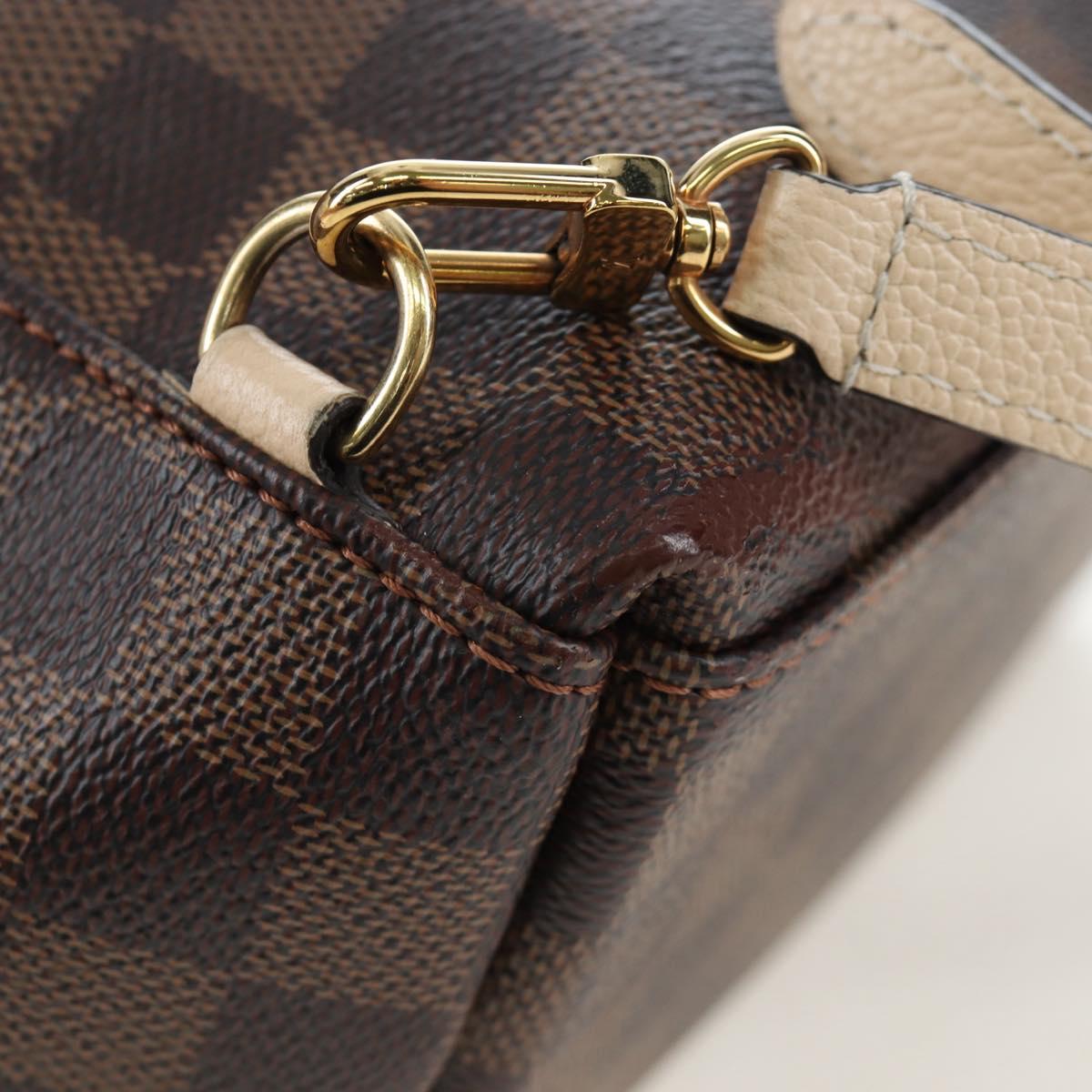 LOUIS VUITTON Damier Ebene Clapton Backpack N42259 LV Auth 199897M