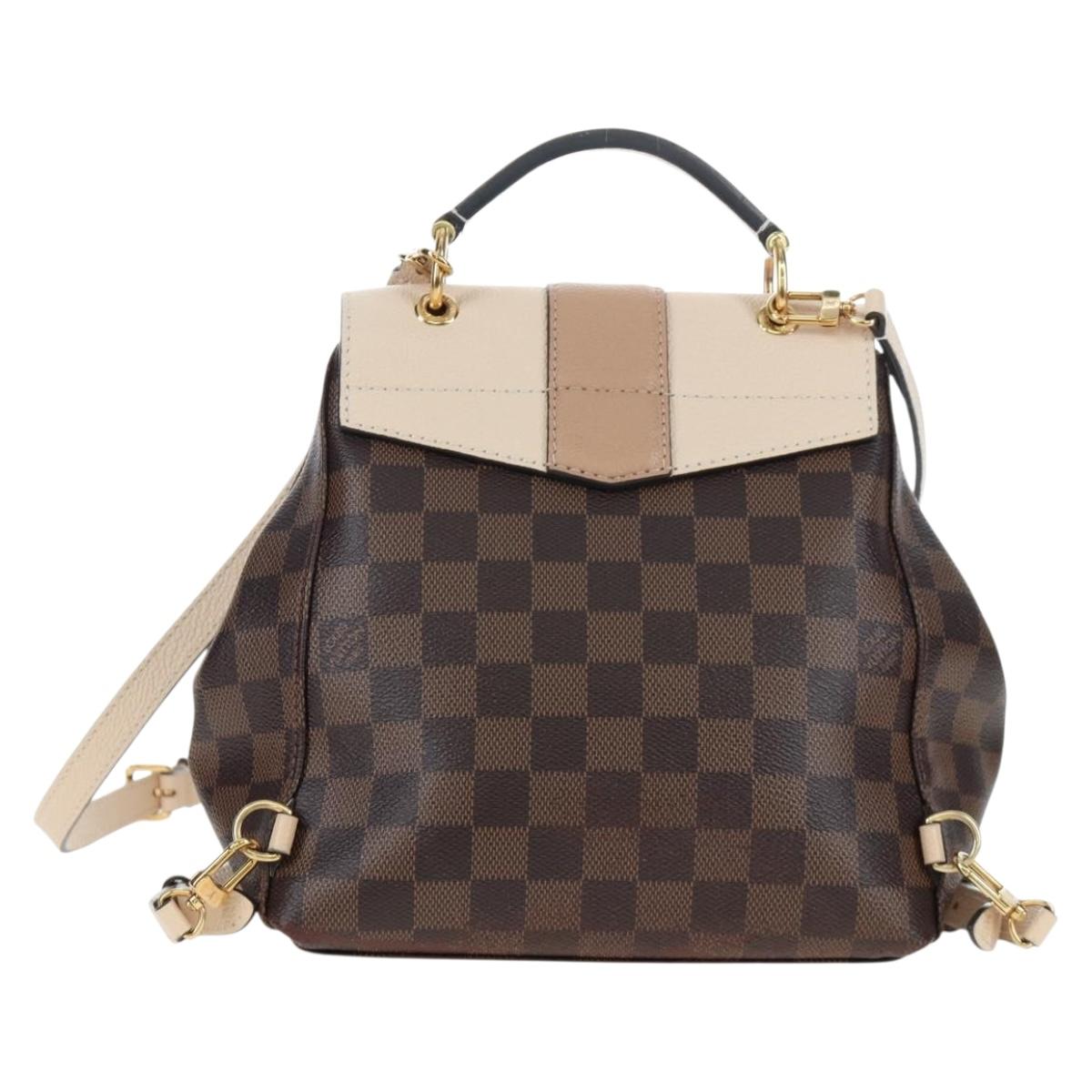 LOUIS VUITTON Damier Ebene Clapton Backpack N42259 LV Auth 199897M