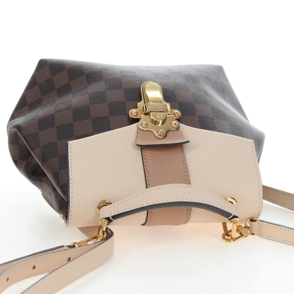 LOUIS VUITTON Damier Ebene Clapton Backpack N42259 LV Auth 199897M