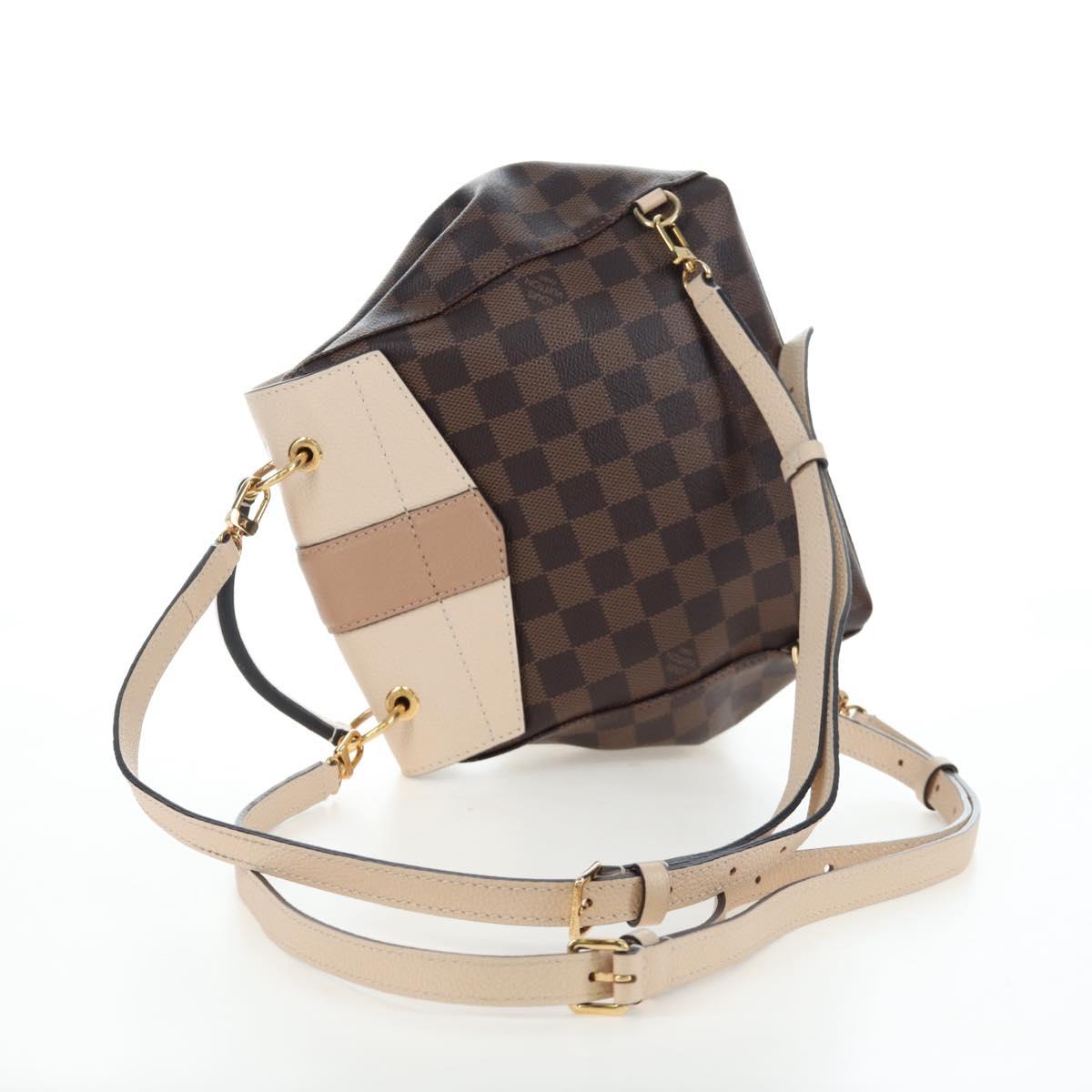 LOUIS VUITTON Damier Ebene Clapton Backpack N42259 LV Auth 199897M