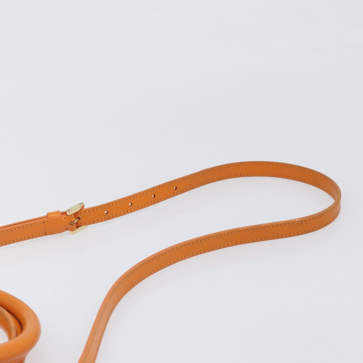LOUIS VUITTON Epi Danura PM Bag 2way Orange Mandarin M5891H LV Auth 199900A